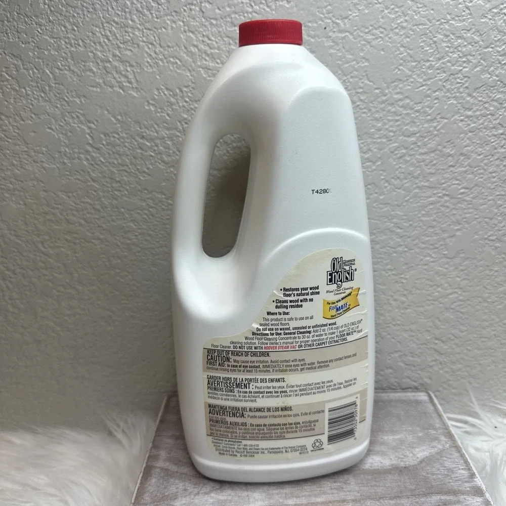 $31 🌙 Hoover‎ Old English Floormate Machine Formula Wood Floor Cleaner 64oz